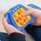 Pop It Fidget Game - Quick Push Sensory Toy (Random Color) - Stress Relief Popper Bubble Game for Kids & Adults