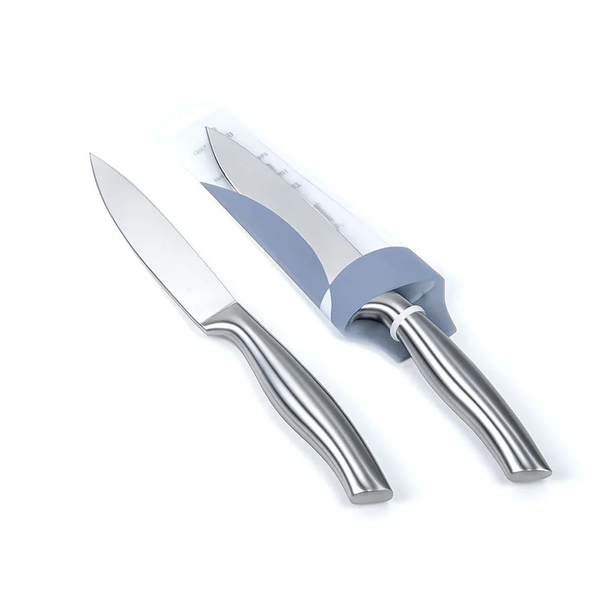 1Pc Stainless Steel Kitchen Knife - High-Quality Single Piece Chef Knife