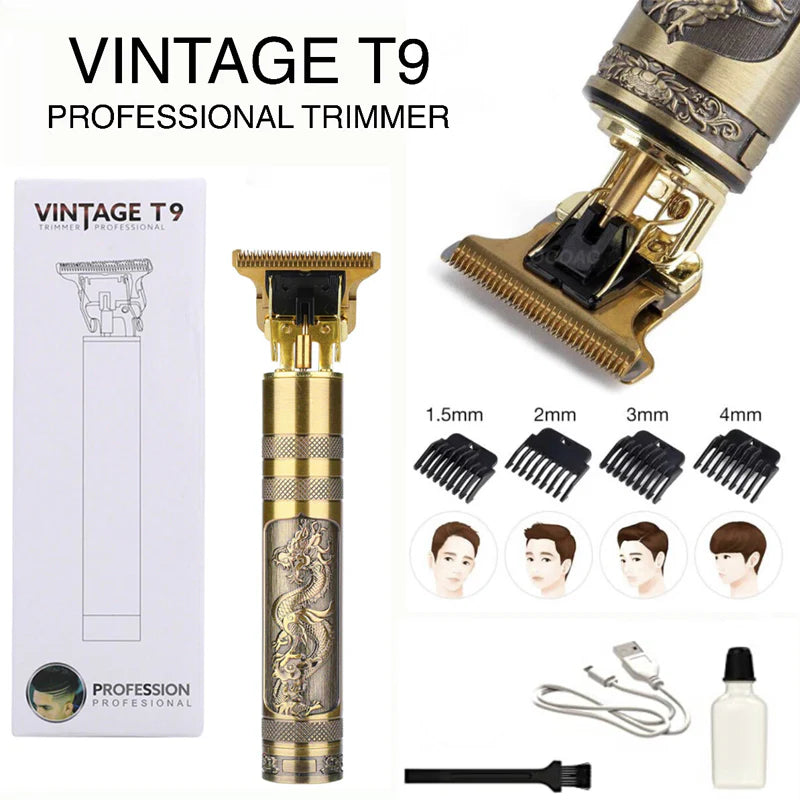 Deal 2 : Portable Mini Fascial Gun + Vintage T9 Hair Trimmer