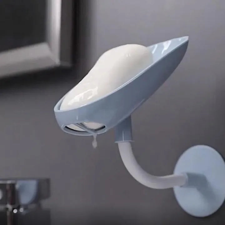 Shell Shape Soap Holder – Eco-Friendly Non-Perforated Soap Dish for Bathroom