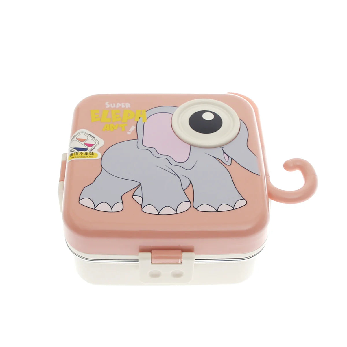Laxon Steel Lunch Box – Cute, Compact & Leak-Proof Bento Container for Kids & Adults