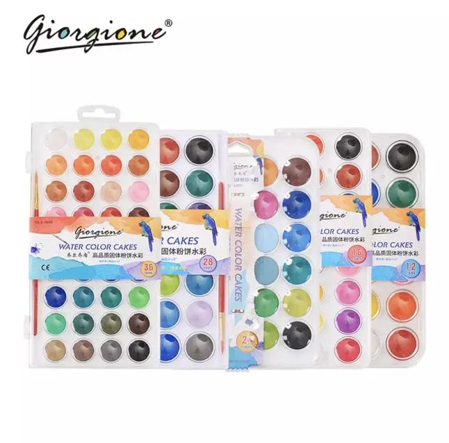 Giorgione 24 Watercolours Set – Premium Quality for Artists & Beginners!