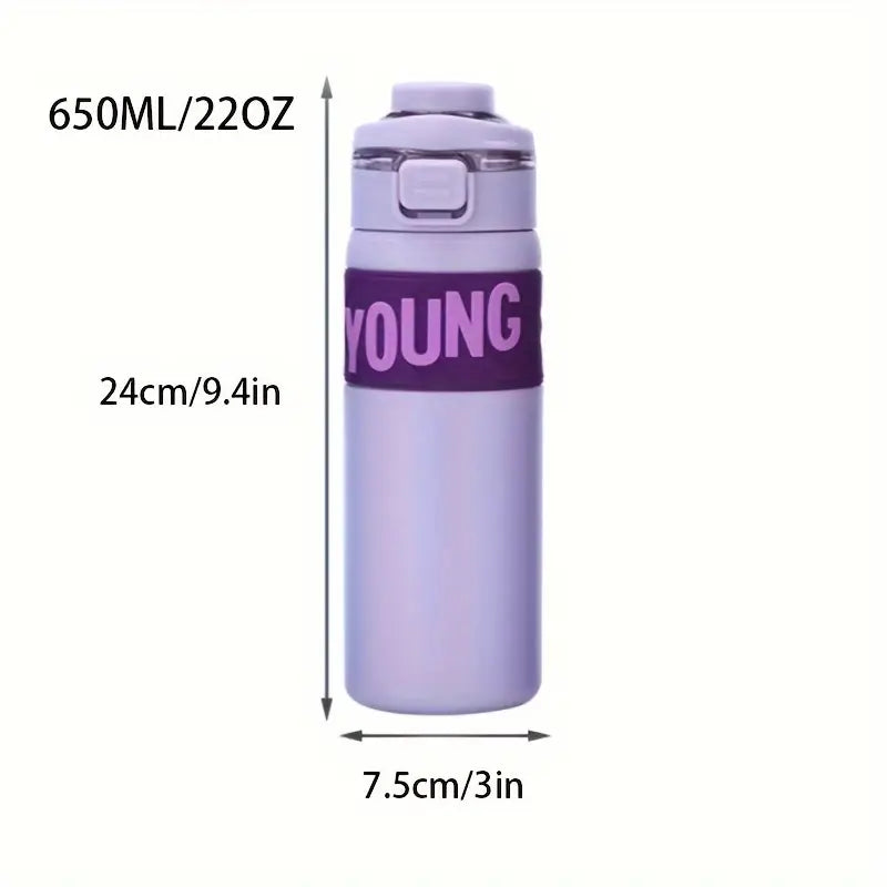 Young Explorer Steel Water Bottle – Premium Imported Hydration for Kids & Teens!