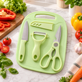 4-Piece Cutting Board & Kitchen Tool Set