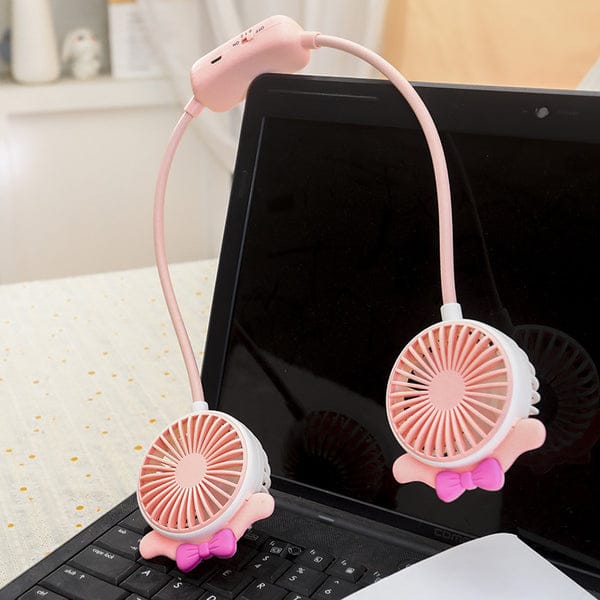 Sanrio Neck Fan – Portable, Hands-Free Cooling with Cute Characters!