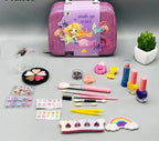 2-in-1 Beauty Makeup Kit – Portable Cosmetic Toy for Girls!