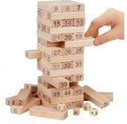 Wooden Number Jenga Game – Premium Math Learning & Stacking Fun!