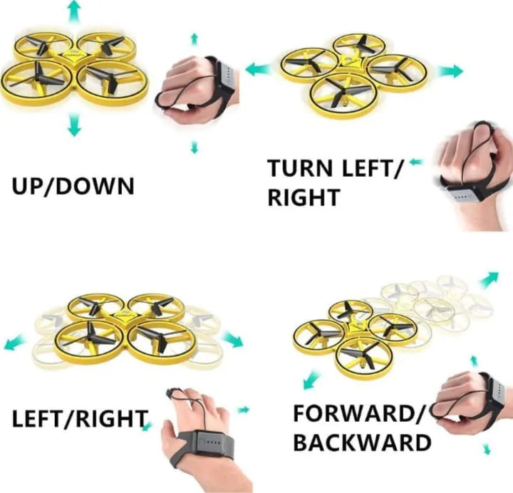 Tracker Gravity Sensor Drone – Smart Hand-Controlled Drone for Kids!