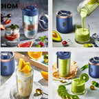 6 Blades Usb Juicer With 300ml Cup