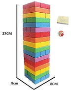 Wooden Tumbling Tower Blocks – 48-Piece Stacking & Balancing Game for Kids!