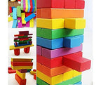 Wooden Tumbling Tower Blocks – 48-Piece Stacking & Balancing Game for Kids!