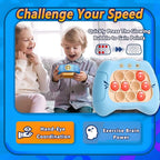 Pop It Fidget Game - Quick Push Sensory Toy (Random Color) - Stress Relief Popper Bubble Game for Kids & Adults