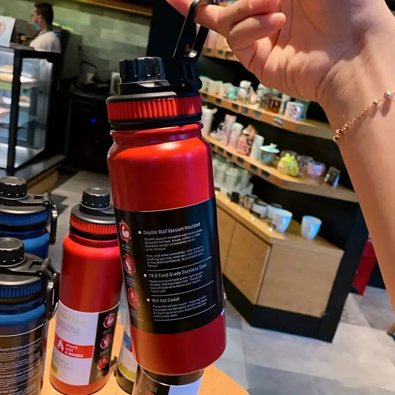 Vacuum Insulated Steel Water Bottle – Imported Premium Temperature Control for Everyday Use!