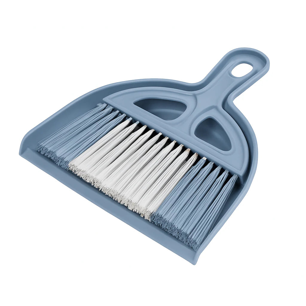 Compact Dustpan and Brush Set - Small Handheld Cleaning Tool for Home, Office & Kitchen (TP-173)
