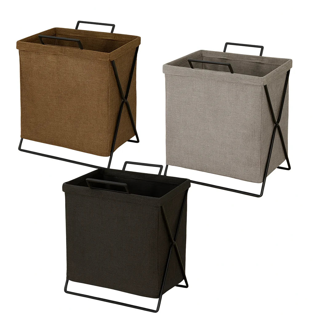 1 pc Foldable Laundry Basket - Assorted Colors Clothes Hamper for Home & Dorm Use