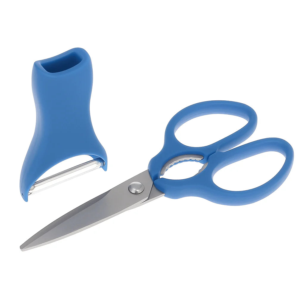 Shengya Multipurpose Kitchen Scissor with Peeler - Heavy-Duty Cutter Set
