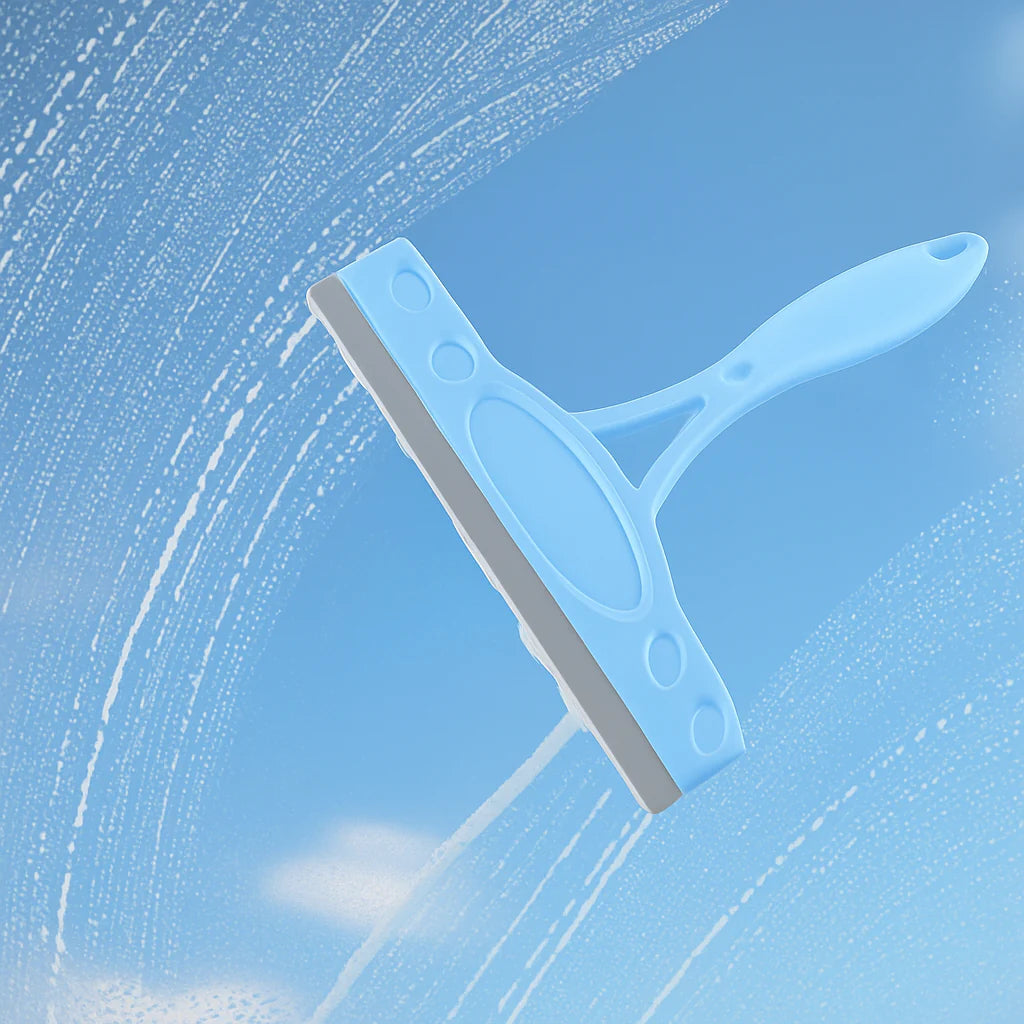 1Pc Window Squeegee - Streak-Free Glass Cleaner with Comfortable Grip