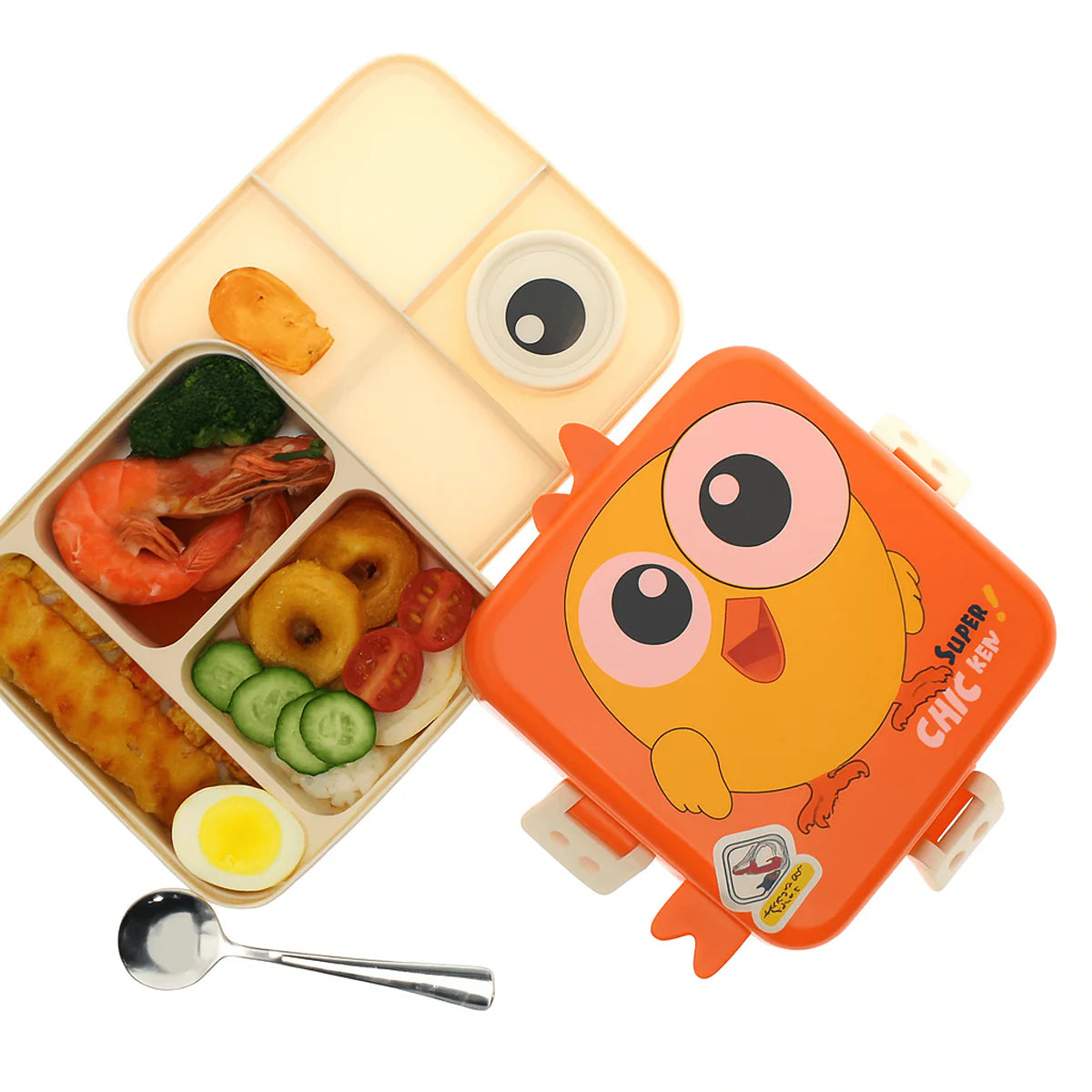 Laxon Steel Lunch Box Assorted – Cute, Compact & Leak-Proof Bento Set