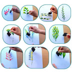 Sponge Brush Set – 5-Piece Versatile Sponge Applicators for Crafts & Art!