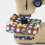 Kids Electric Sewing Machine Toy - Mini Portable Sewing Machine for Beginners, Educational Craft Toy for Girls & Boys Ages 6+