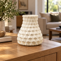 Geometric Faceted Decorative Flower Vase