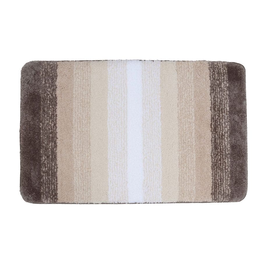 Anti-Slip Luxury Stripes Mat 40x60cm - Modern Bathroom & Kitchen Floor Mat