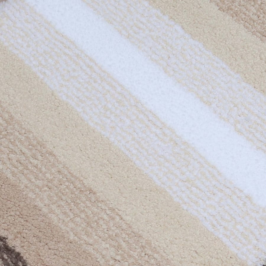 Anti-Slip Luxury Stripes Mat 40x60cm - Modern Bathroom & Kitchen Floor Mat