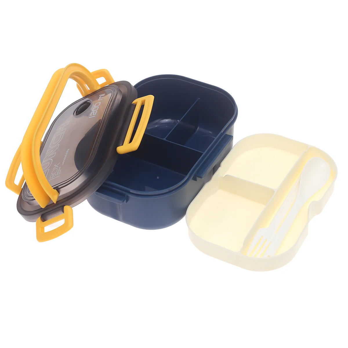 Lunch Box 1200ml – Airtight & Spacious Food Container with Steam Vent