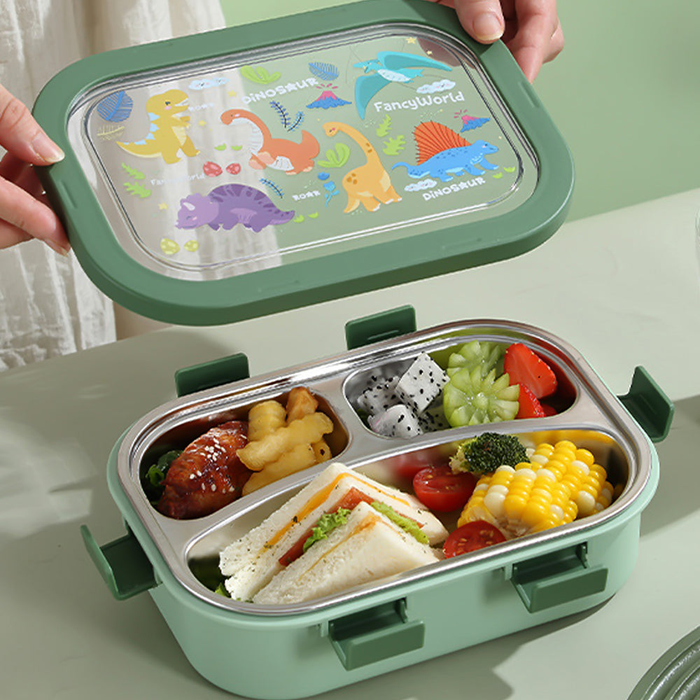 Imported Stainless Steel Lunch Boxes – Premium Freshness for On-the-Go Meals!
