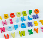 Montessori Math Busy Board – Wooden Counting, Shapes & Fishing Puzzle Toy!