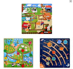 Wooden Maze Planet Puzzle – Fine Motor Skill Toy for Preschool Kids!