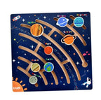 Wooden Maze Planet Puzzle – Fine Motor Skill Toy for Preschool Kids!
