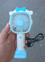 Sanrio Mini Hand Fan – Portable, Rechargeable, and Super Cute!