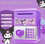 Electronic Piggy Bank – Mini Safe with Code Lock & ATM Features!