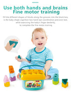 Baby Shape Sorter Toy - ABC & Shape Learning Game for Toddlers 18+ Months, Early Educational Developmental Sorting Toy