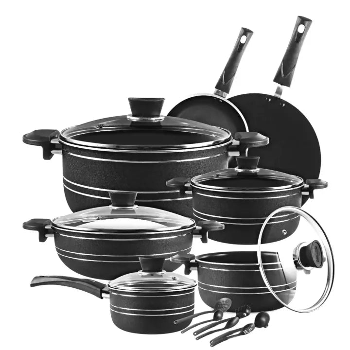 UltraGlide Nonstick Cookware Set - Premium Kitchen Collection for Healthy & Effortless Cooking