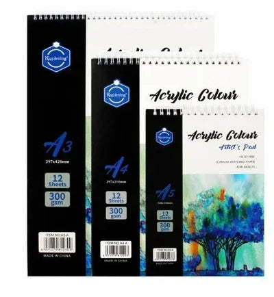 Keep Smiling Acrylic Color Artist - Sketch Pad
