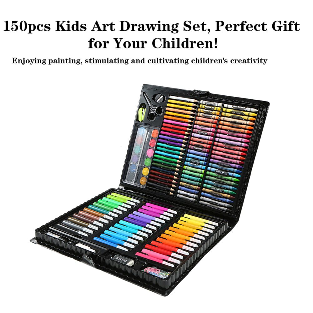 150 PCS Kids Super Mega ART Coloring Set