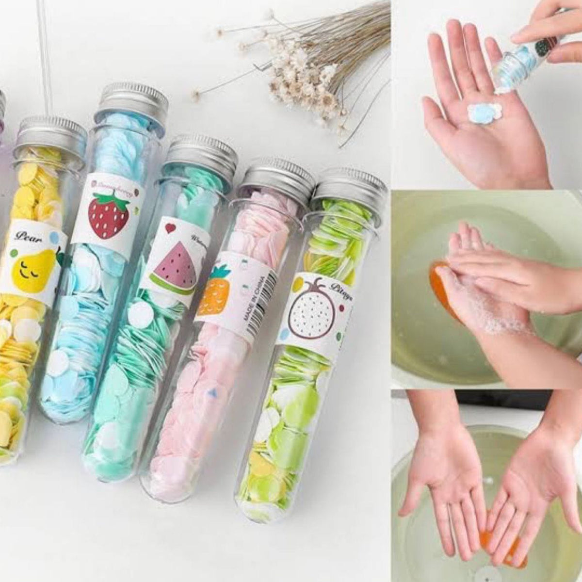 Cute Paper Soap Slices
