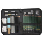 Ultimate 42-in-1 Drawing & Sketching Art Kit (Black Edition)