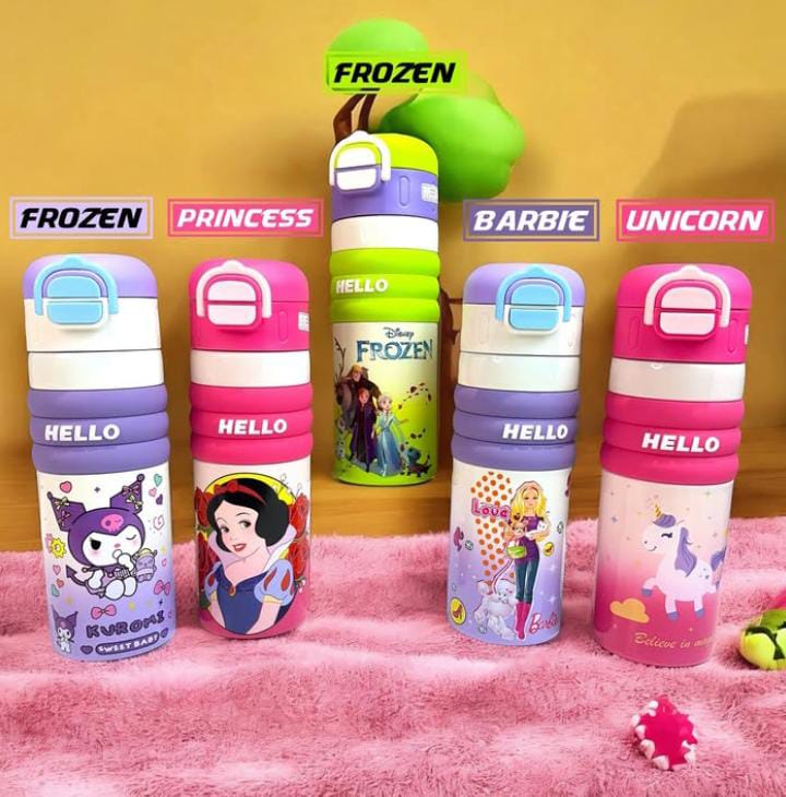 Adventure Steel Water Bottle – Imported Premium Hydration for Kids!
