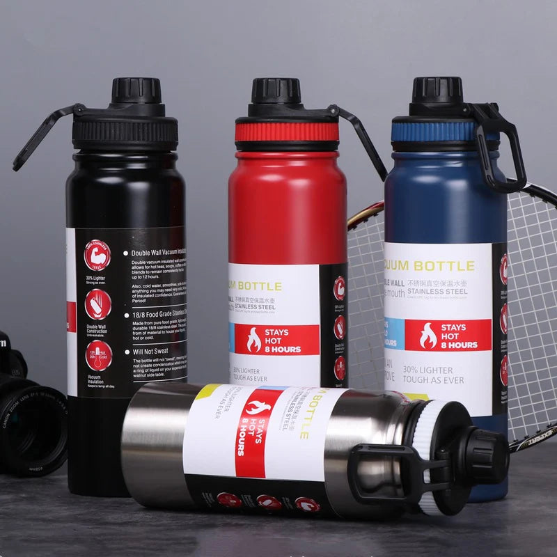 Vacuum Insulated Steel Water Bottle – Imported Premium Temperature Control for Everyday Use!