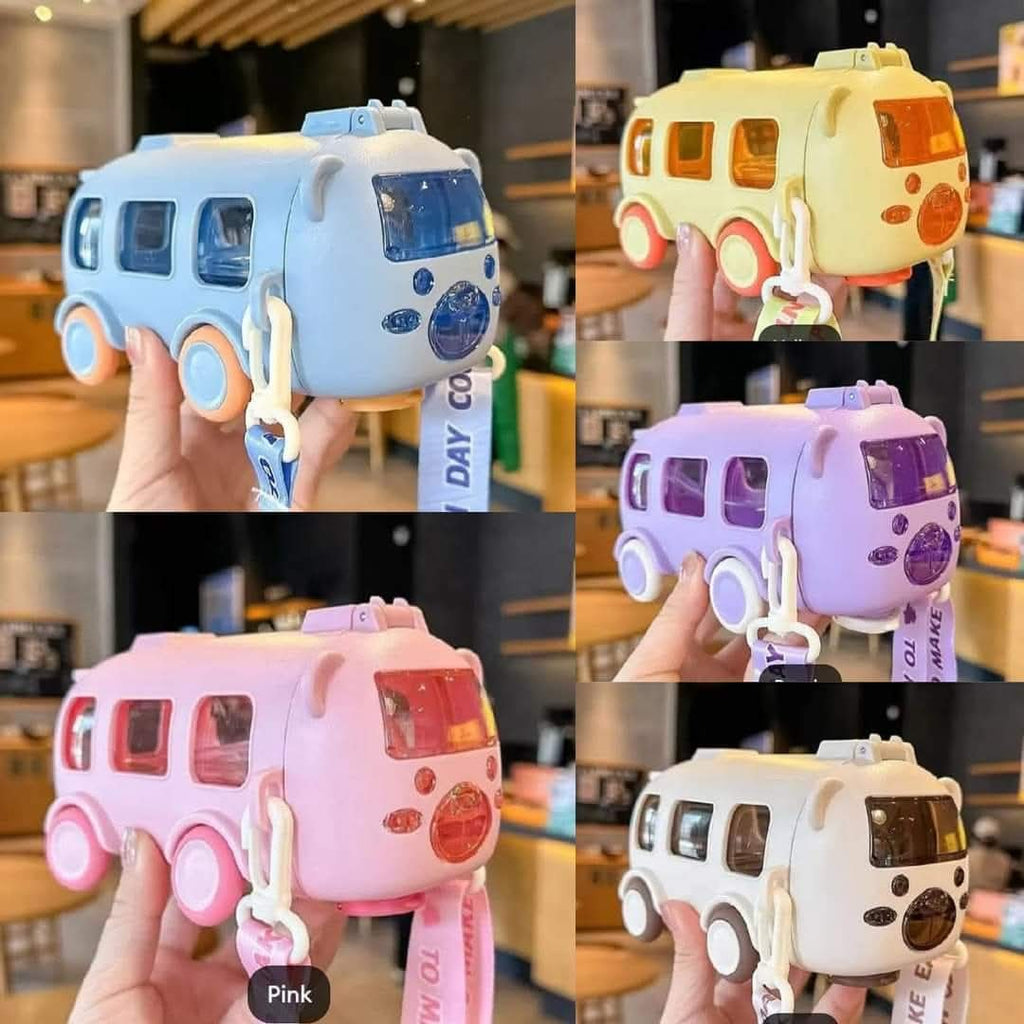 BusTales Baby Water Bottle – Adorable On-the-Go Hydration for Little Ones!