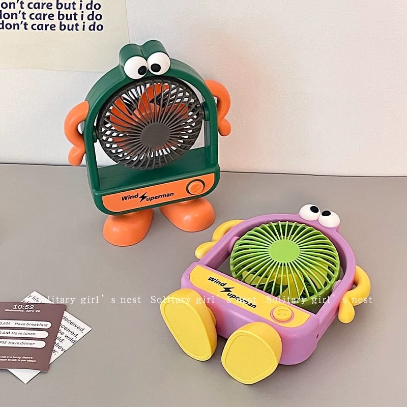 USB Mini Fan – Super Strong Wind, Portable Desk & Outdoor Fan!