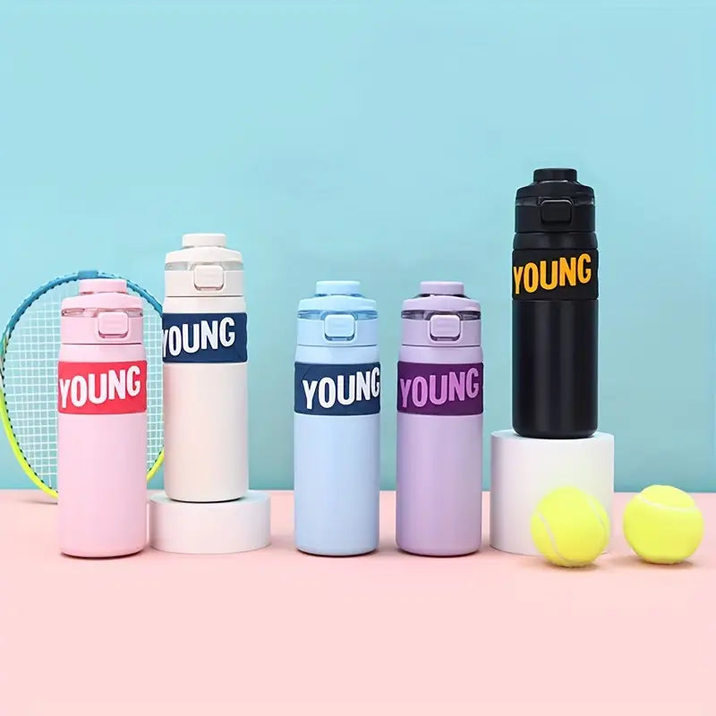 Young Explorer Steel Water Bottle – Premium Imported Hydration for Kids & Teens!