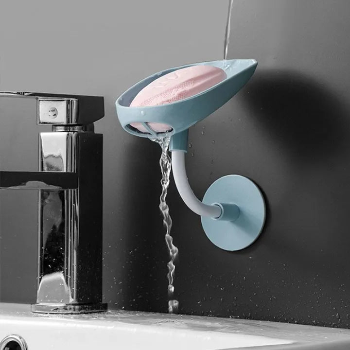 Shell Shape Soap Holder – Eco-Friendly Non-Perforated Soap Dish for Bathroom