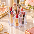 Clear Acrylic Lipstick & Makeup Organizer