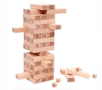 Wooden Number Jenga Game – Premium Math Learning & Stacking Fun!