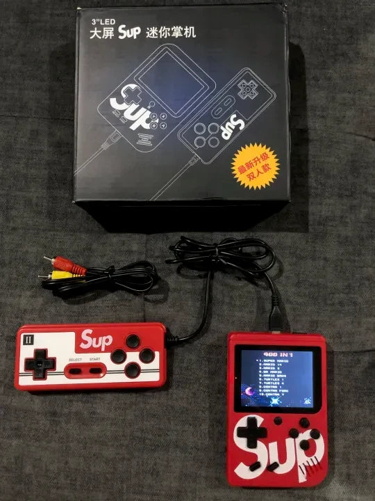 SUP Game Box Plus – 400-in-1 Retro Console with TV Connectivity!