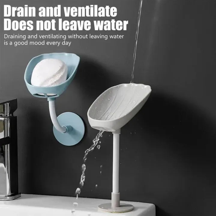 Shell Shape Soap Holder – Eco-Friendly Non-Perforated Soap Dish for Bathroom